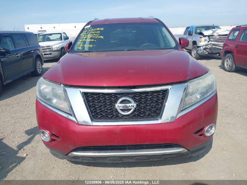 2015 Nissan Pathfinder Sv VIN: 5N1AR2MM6FC657102 Lot: 12330906