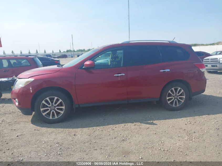 2015 Nissan Pathfinder Sv VIN: 5N1AR2MM6FC657102 Lot: 12330906