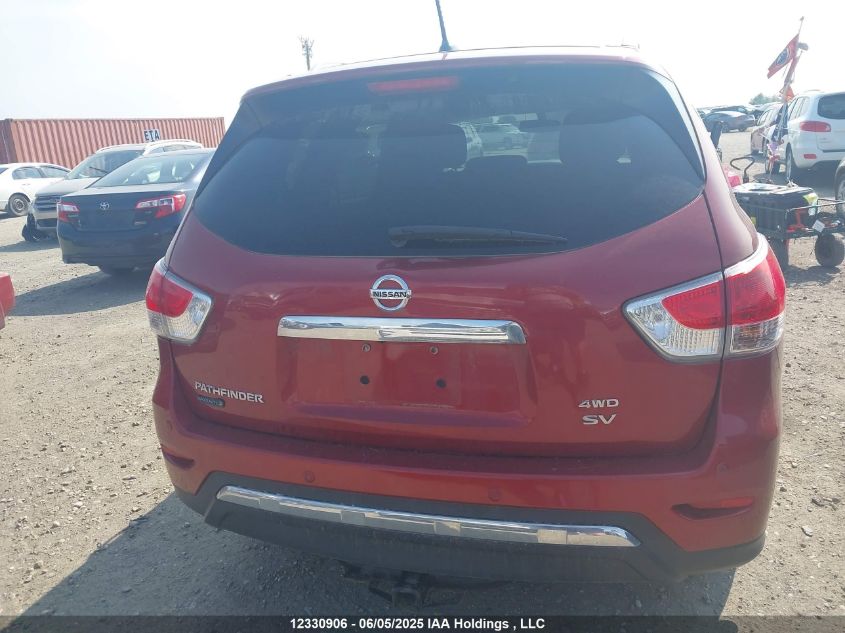 2015 Nissan Pathfinder Sv VIN: 5N1AR2MM6FC657102 Lot: 12330906
