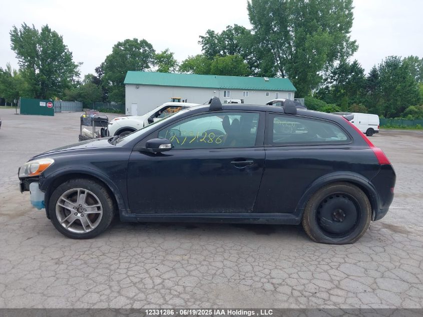 2011 Volvo C30 VIN: YV1672MK6B2192507 Lot: 12331286