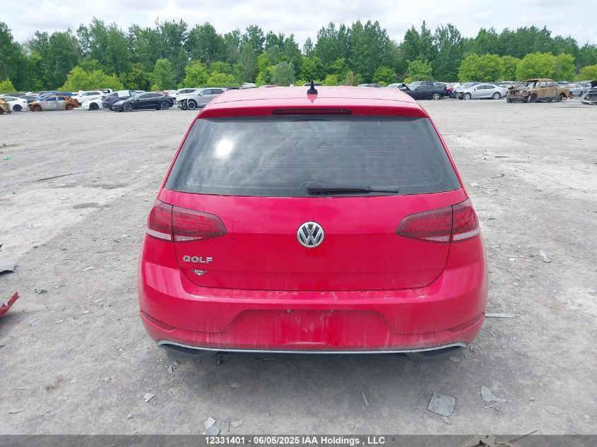 2021 Volkswagen Golf VIN: 3VWG57AU2MM014198 Lot: 12331401