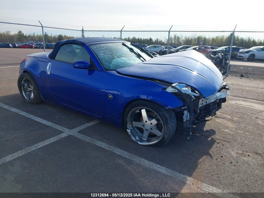 2004 Nissan 350Z Roadster VIN: JN1AZ36A14T012791 Lot: 12312694X