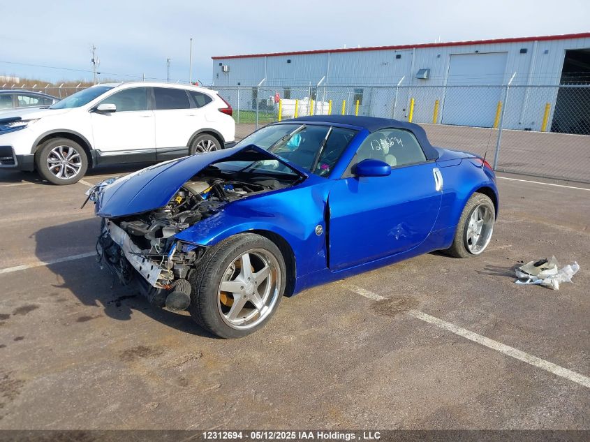 2004 Nissan 350Z Roadster VIN: JN1AZ36A14T012791 Lot: 12312694X
