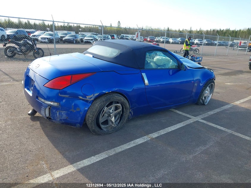 2004 Nissan 350Z Roadster VIN: JN1AZ36A14T012791 Lot: 12312694X