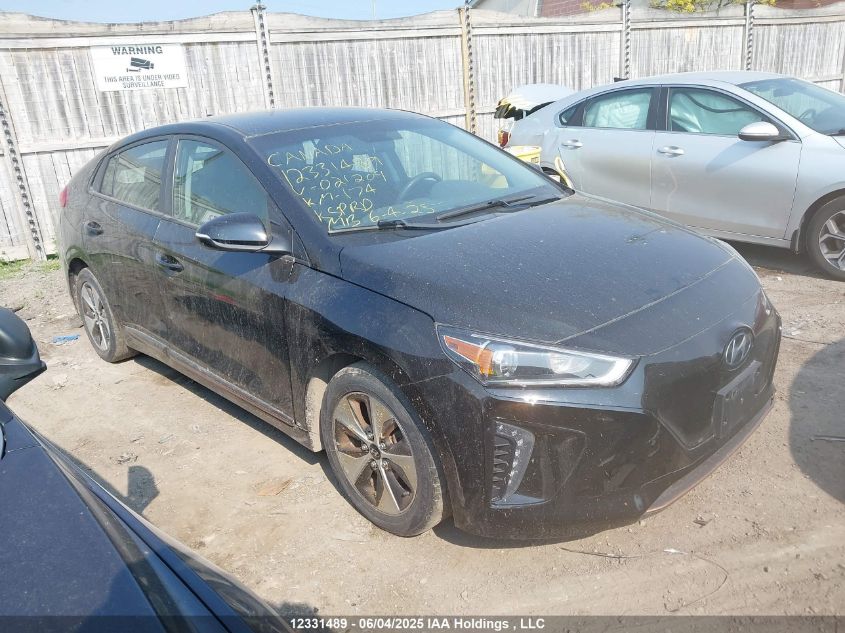 2017 Hyundai Ioniq Ev Se VIN: KMHC75LH9HU021209 Lot: 12331489