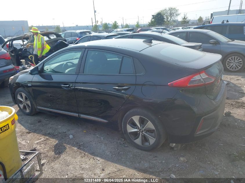 2017 Hyundai Ioniq Ev Se VIN: KMHC75LH9HU021209 Lot: 12331489