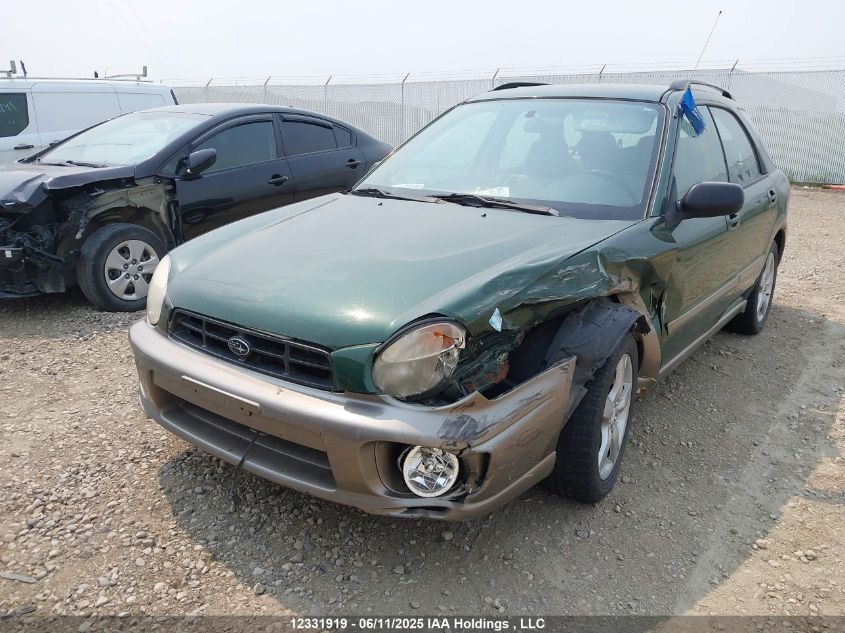 2003 Subaru Impreza Outback Sport VIN: JF1GG68513H807779 Lot: 12331919