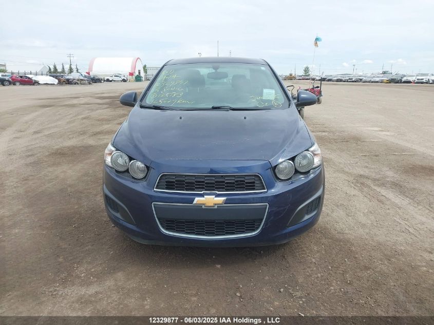 2015 Chevrolet Sonic Ls Auto VIN: 1G1JA5SH5F4125183 Lot: 12329877X