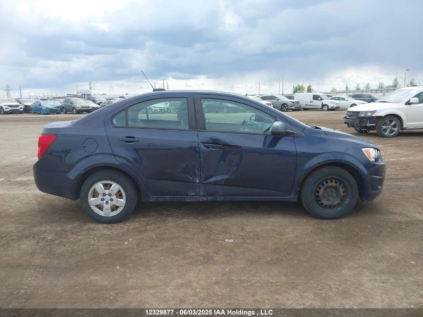 2015 Chevrolet Sonic Ls Auto VIN: 1G1JA5SH5F4125183 Lot: 12329877X