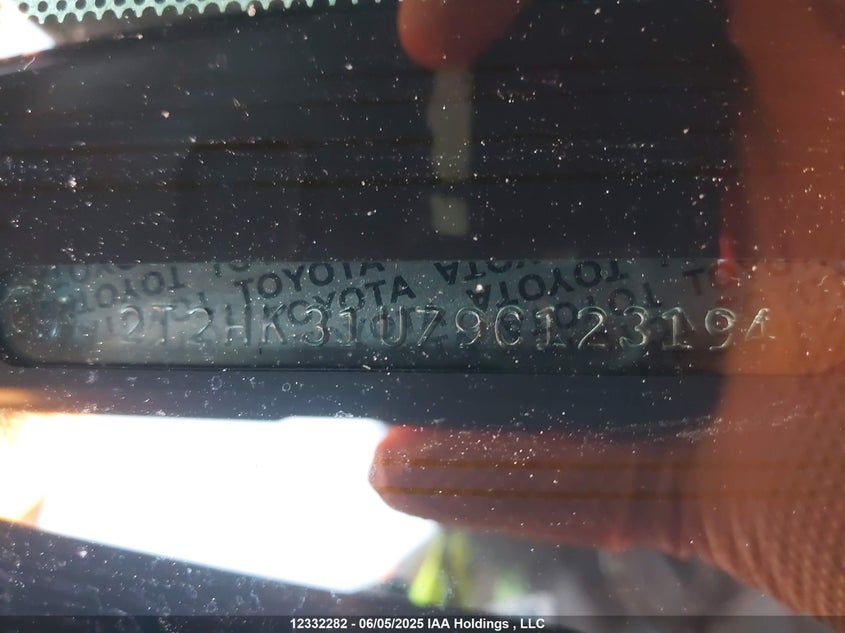 2009 Lexus Rx 350 VIN: 2T2HK31U79C123194 Lot: 12332282