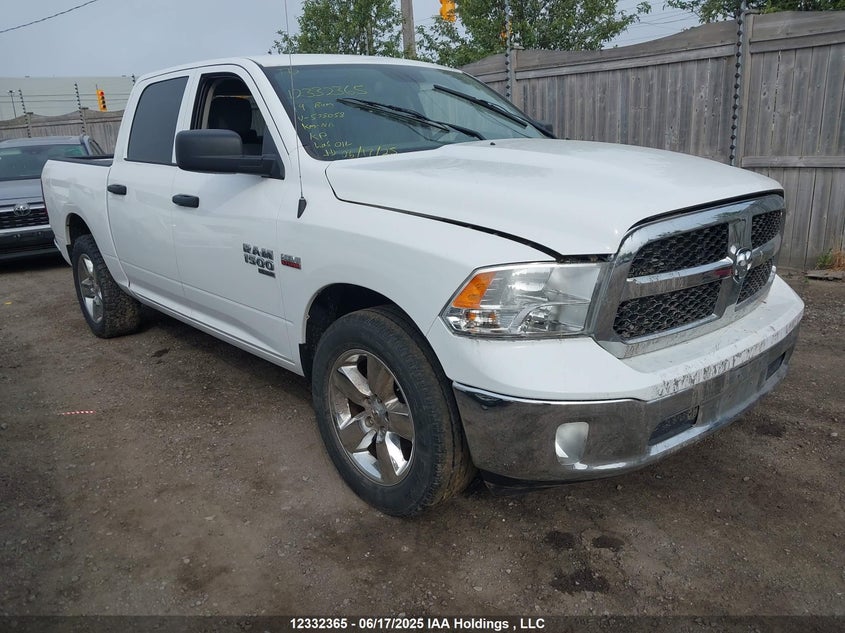 1C6RR7KT5KS575058 2019 Ram 1500 Classic St auction photo 1