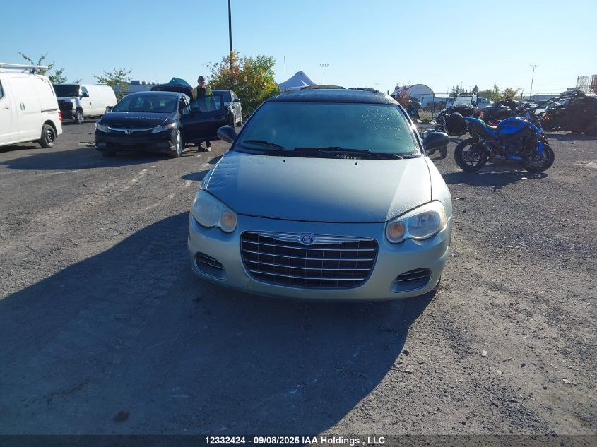 2006 Chrysler Sebring VIN: 1C3EL45R46N255326 Lot: 12332424