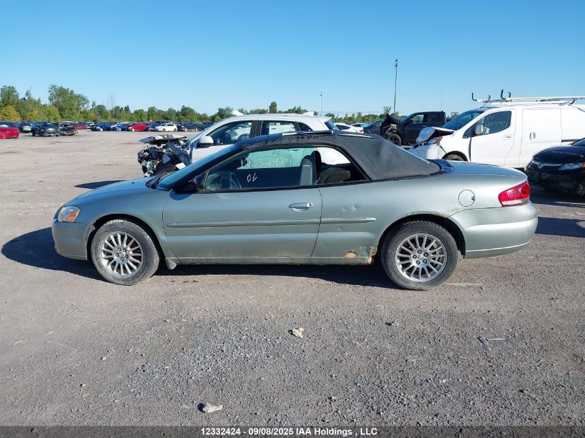 2006 Chrysler Sebring VIN: 1C3EL45R46N255326 Lot: 12332424