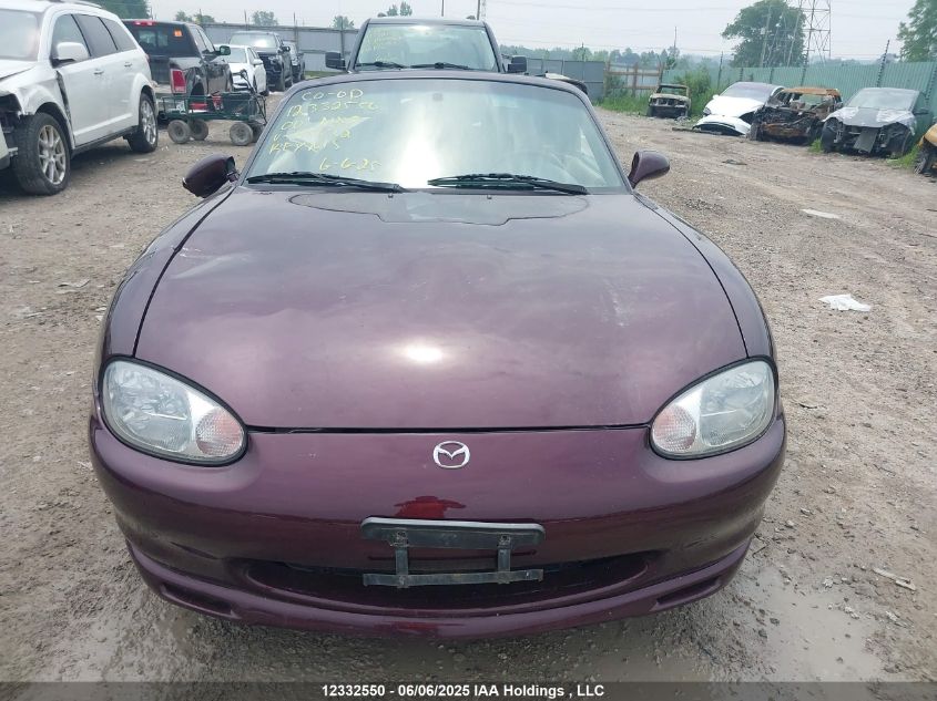 2000 Mazda Mx-5 Miata VIN: JM1NB3534Y0145672 Lot: 12332550