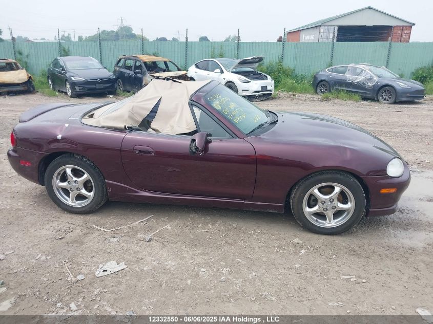 2000 Mazda Mx-5 Miata VIN: JM1NB3534Y0145672 Lot: 12332550