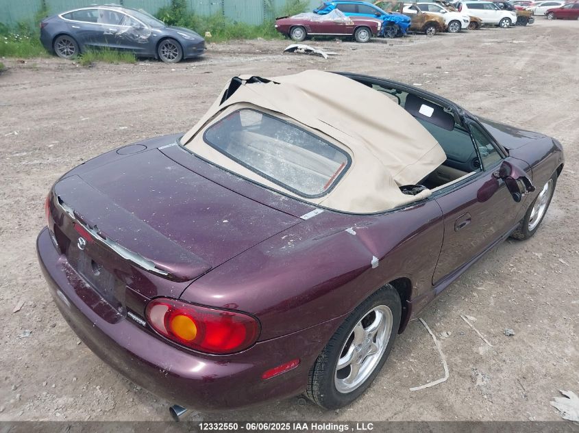 2000 Mazda Mx-5 Miata VIN: JM1NB3534Y0145672 Lot: 12332550