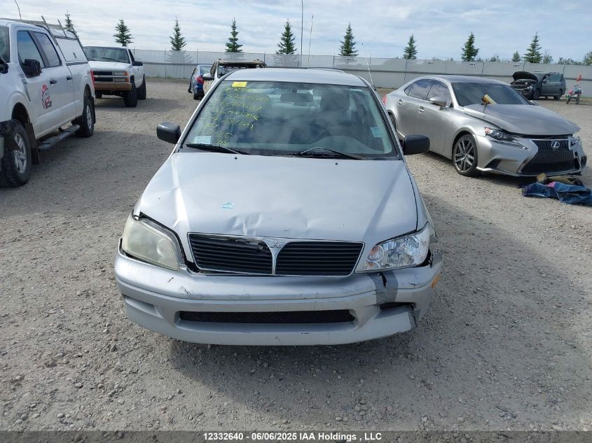 2003 Mitsubishi Lancer Es VIN: JA3AJ16E53U606531 Lot: 12332640