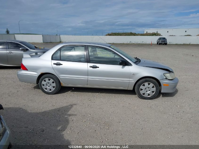 2003 Mitsubishi Lancer Es VIN: JA3AJ16E53U606531 Lot: 12332640