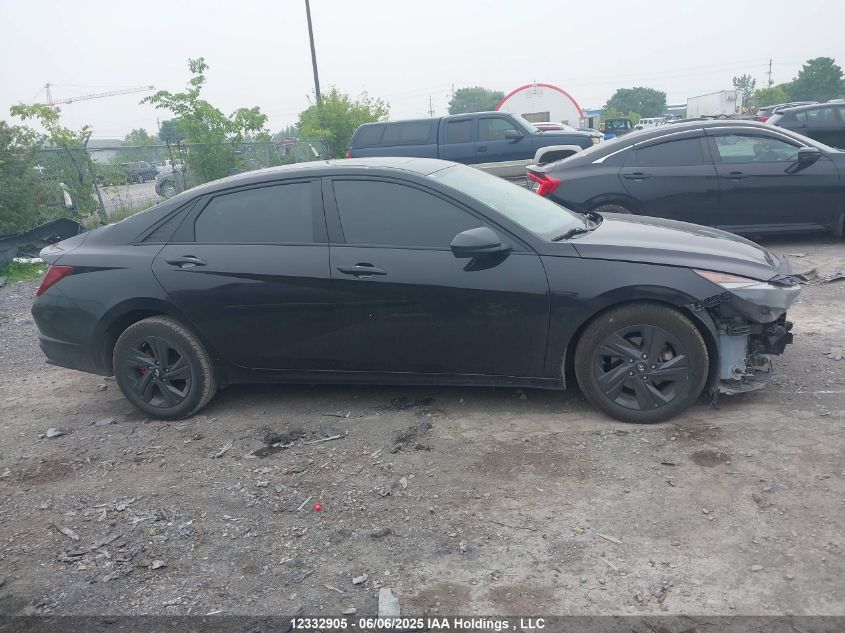 2022 Hyundai Elantra Sel VIN: KMHLM4AG2NU225956 Lot: 12332905