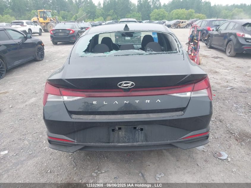 2022 Hyundai Elantra Sel VIN: KMHLM4AG2NU225956 Lot: 12332905