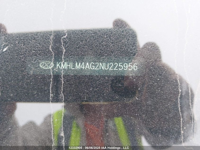 2022 Hyundai Elantra Sel VIN: KMHLM4AG2NU225956 Lot: 12332905