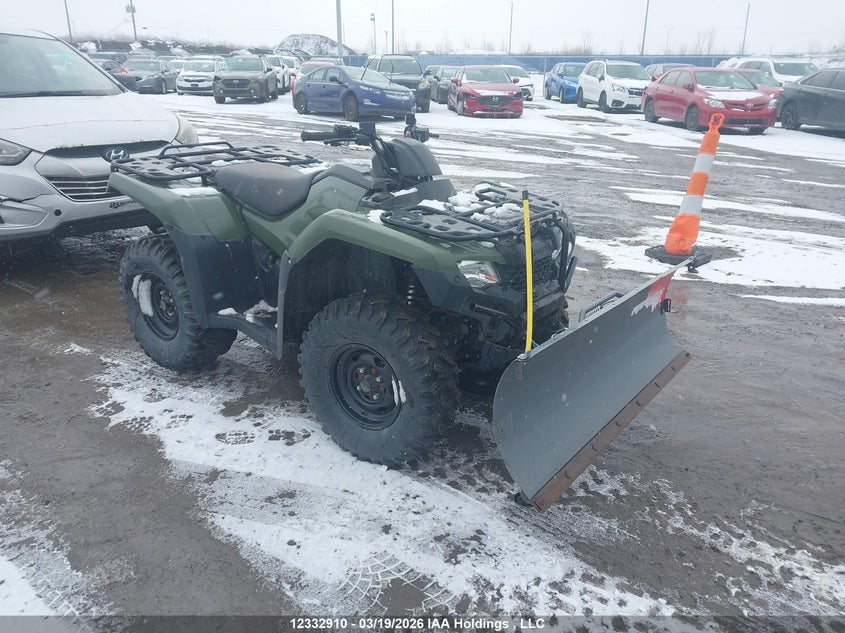 1HFTE4023L4600893 2020 Honda Trx420 Fm auction photo 1