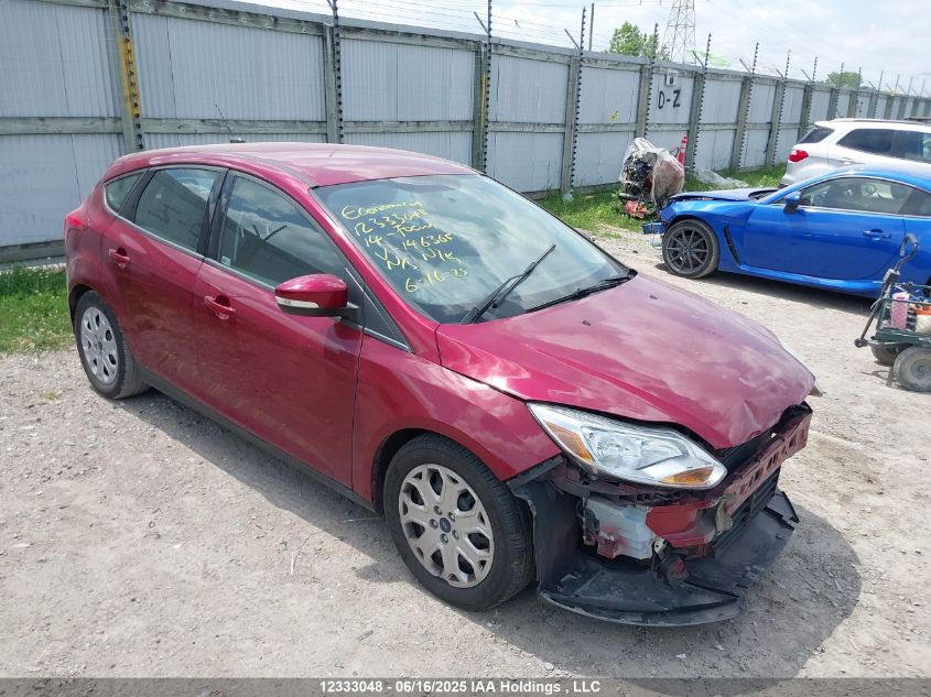 2014 Ford Focus Se VIN: 1FADP3K25EL146368 Lot: 12333048