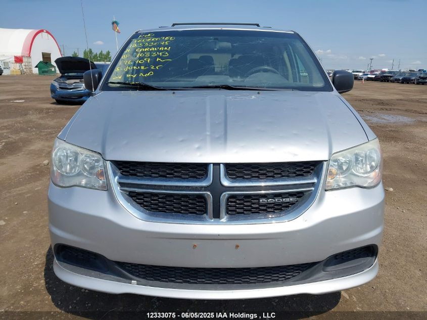 2011 Dodge Grand Caravan Se/Sxt VIN: 2D4RN4DG3BR708343 Lot: 12333075