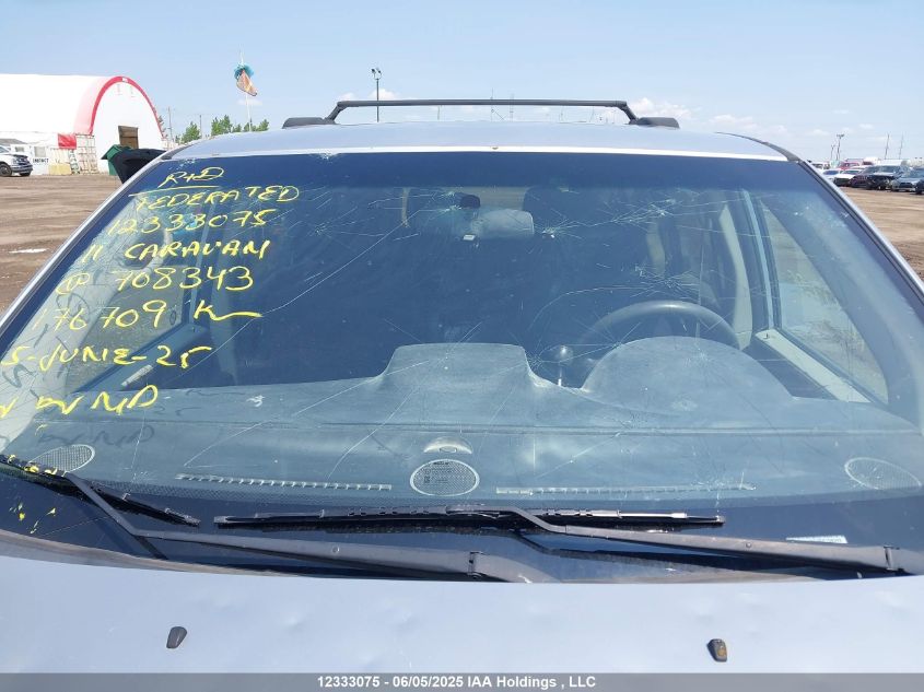 2011 Dodge Grand Caravan Se/Sxt VIN: 2D4RN4DG3BR708343 Lot: 12333075