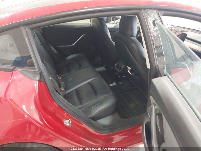 2022 Tesla Model 3 VIN: 5YJ3E1EB3NF235001 Lot: 12333289