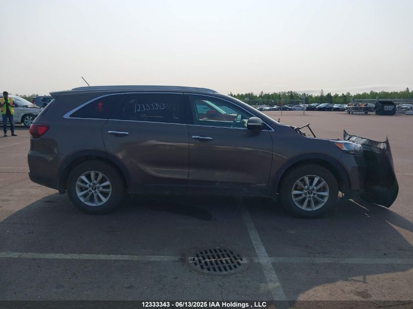 2019 Kia Sorento 2.4L Ex VIN: 5XYPHDA32KG600507 Lot: 12333343