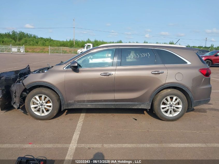 2019 Kia Sorento 2.4L Ex VIN: 5XYPHDA32KG600507 Lot: 12333343