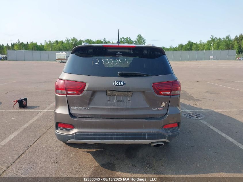 2019 Kia Sorento 2.4L Ex VIN: 5XYPHDA32KG600507 Lot: 12333343