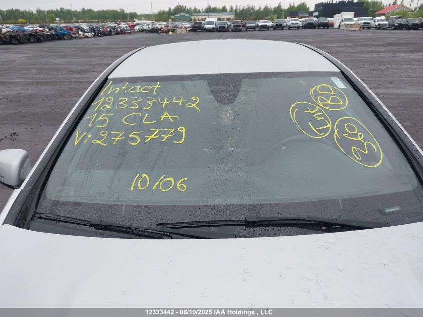 2015 Mercedes-Benz Cla 250 4Matic VIN: WDDSJ4GB6FN275779 Lot: 12333442