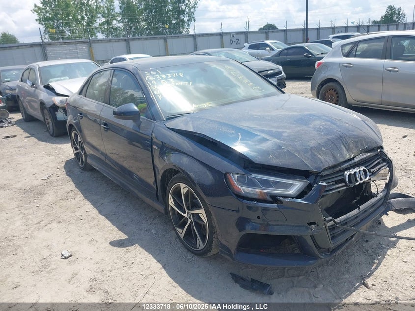 2019 Audi A3 45 Technik VIN: WAUKEGFF4K1020471 Lot: 12333718