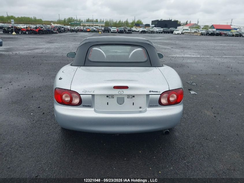 2003 Mazda Mx-5 Miata 1.8 VIN: JM1NB353030300744 Lot: 12321048X