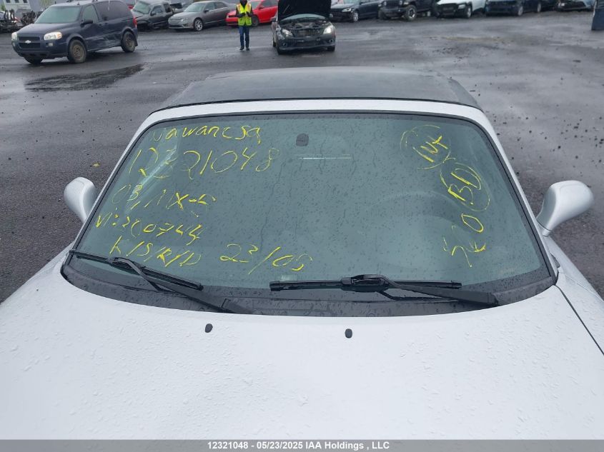 2003 Mazda Mx-5 Miata 1.8 VIN: JM1NB353030300744 Lot: 12321048X