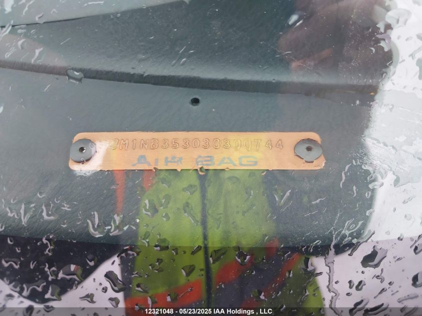 2003 Mazda Mx-5 Miata 1.8 VIN: JM1NB353030300744 Lot: 12321048X