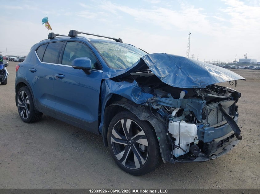 YV4L12UF8R2255983 2024 Volvo Xc40 Ultimate auction photo 1