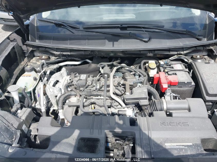 2025 Nissan Kicks S VIN: 3N8AP6BBXSL301905 Lot: 12334066