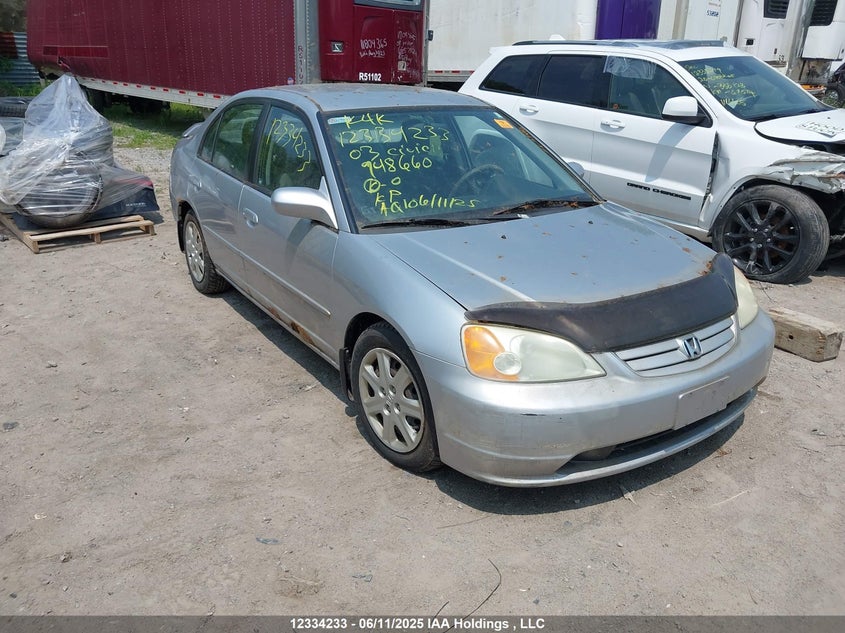 2HGES16693H948660 2003 Honda Civic Lx auction photo 1