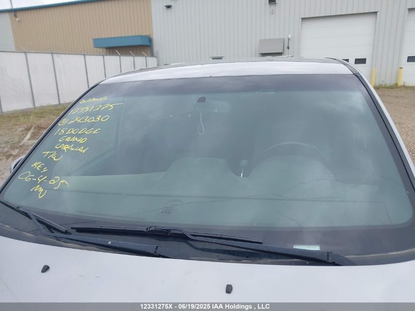 2018 Dodge Grand Caravan Gt VIN: 2C4RDGEG3JR243030 Lot: 12331275X