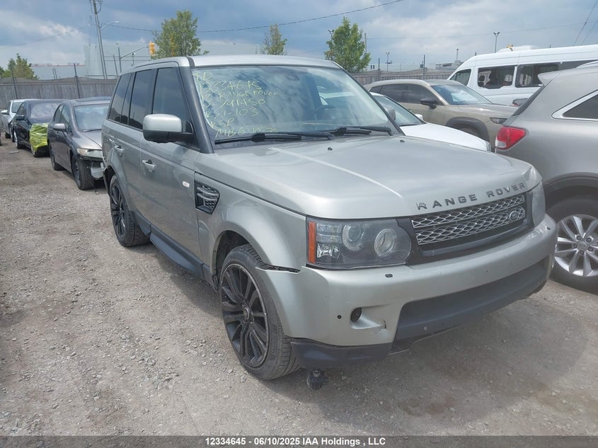 2013 Land Rover Range Rover Sport, Удар сзади, IAAI, VIN SALSK2D4XDA791450