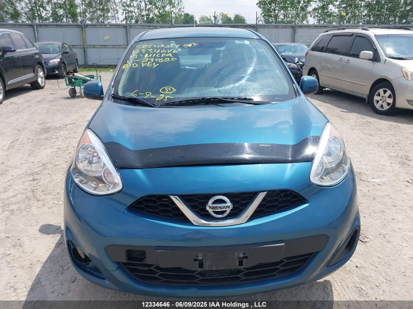 2017 Nissan Micra S/Sr/Sv VIN: 3N1CK3CP9HL239629 Lot: 12334646