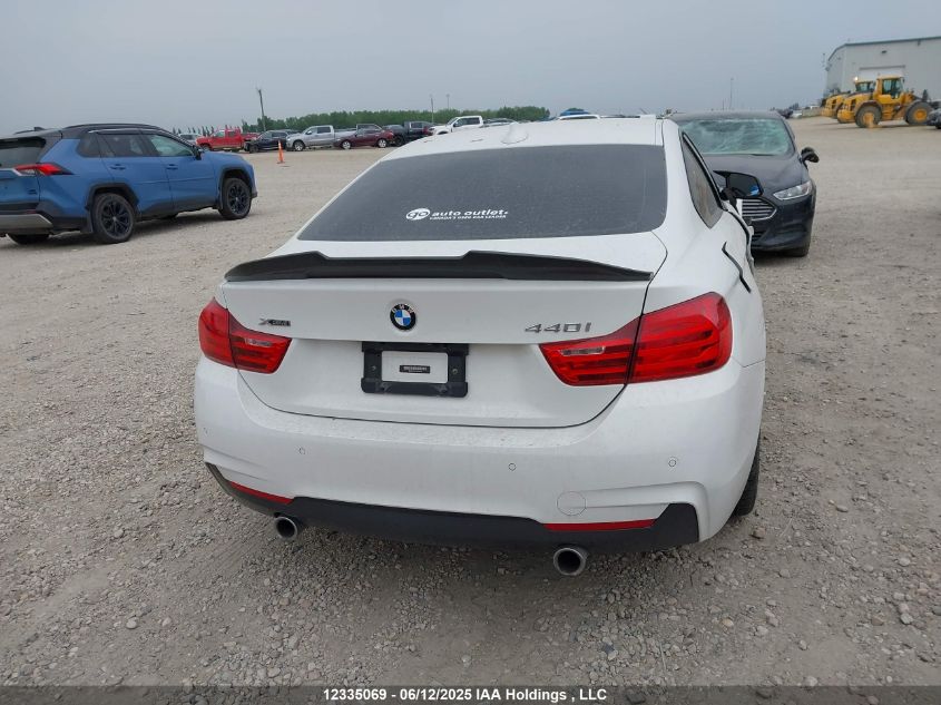 2017 BMW 440Xi VIN: WBA4P3C51HK528505 Lot: 12335069