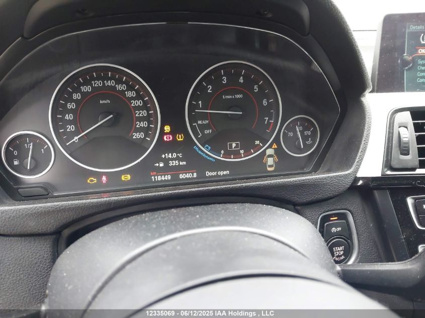 2017 BMW 440Xi VIN: WBA4P3C51HK528505 Lot: 12335069