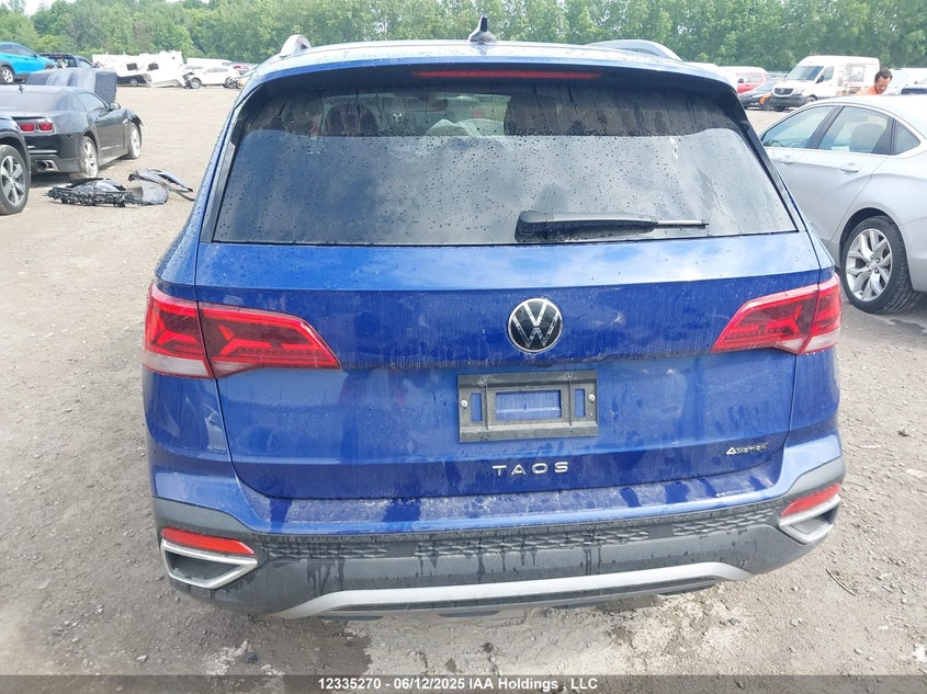 2024 Volkswagen Taos Se VIN: 3VVUX7B2XRM095585 Lot: 12335270