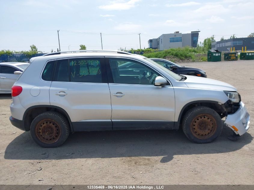 2014 Volkswagen Tiguan Sel VIN: WVGBV3AX2EW558763 Lot: 12335469