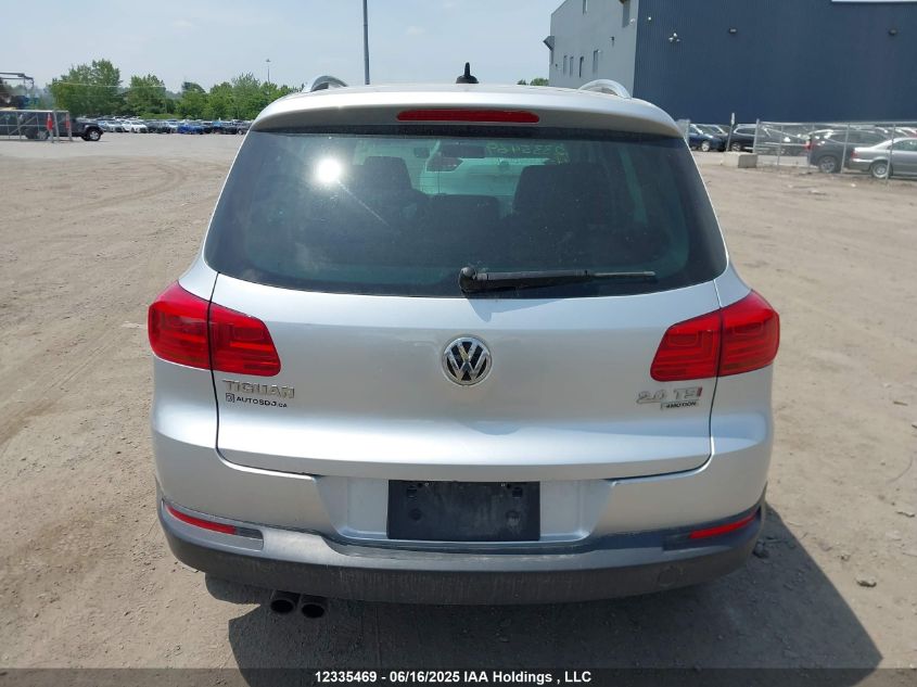 2014 Volkswagen Tiguan Sel VIN: WVGBV3AX2EW558763 Lot: 12335469