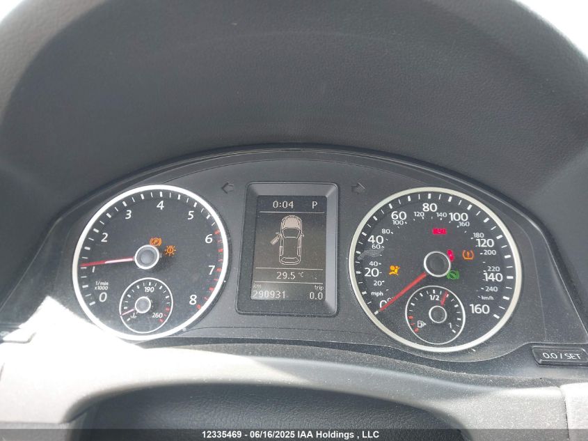 2014 Volkswagen Tiguan Sel VIN: WVGBV3AX2EW558763 Lot: 12335469